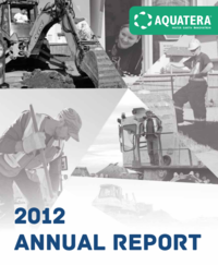 Aquatera 2012 Annual Report