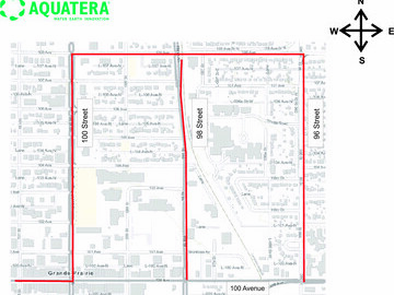 Aquatera Conducting Construction Activities on 100 Avenue