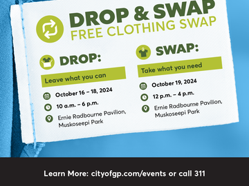 2024 Drop & Swap event taking place October 16-19