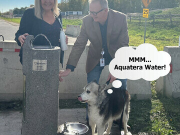 New Drinking Water Fountain Installed at South Bear Creek