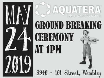 Aquatera to Break Ground in Town of Wembley