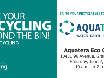 Aquatera Hosting Recycling Roundup Event at Eco Centre