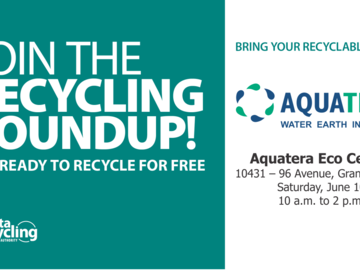 Aquatera Hosting Recycling Roundup Event at Eco Centre